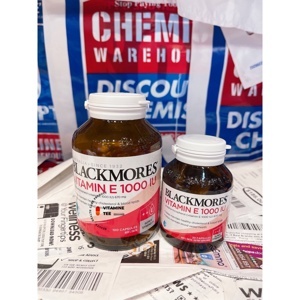 Viên bổ sung Vitamin E Blackmores Natural Vitamin E 1000IU 100 viên