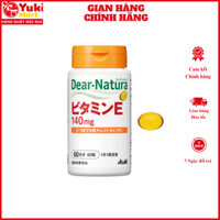 Viên bổ sung Vitamin E Dear Natura Nhật Bản Hộp 60 Viên