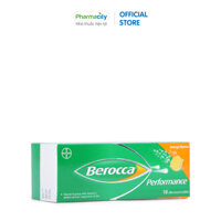 Viên bổ sung vitamin tổng hợp và khoáng chất Berocca Performance Tuýp 10 viên