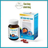 Viên Bổ Thận Mát Gan Benmax giúp bổ thận mát gan,lợi tiểu,giảm mẩn ngứa,phát ban,đau mỏi,tiểu khó Hộp 1 lọ 30 viên