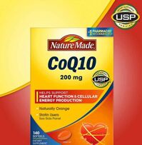 Viên Bổ Tim Mạch Nature Made Coq10 200mg 140 Viên Chính Hãng Của Mỹ