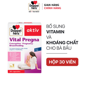 Viên bổ tổng hợp cho bà bầu Doppelherz Vital Pregna