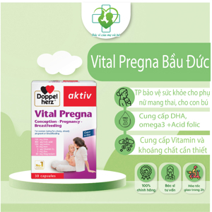 Viên bổ tổng hợp cho bà bầu Doppelherz Vital Pregna