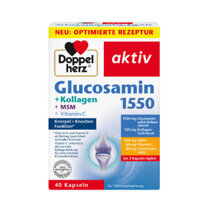 Viên bổ xương khớp Doppelherz Glucosamin 1550 + Kollagen + MSM + Vitamin C, 40 viên