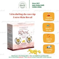 Viên bôi dưỡng da COLLAGEN cao cấp ESTRO SKIN ROYAL dưỡng da trắng da chống lão hóa nếp nhăn (Hộp 6 vỉ x 5 viên)
