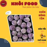 Viên bóng tím - cá viên chiên, thả lẩu Trung túi 2,5kg