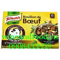 Viên bột nêm Knorr bò Pháp hộp 15 viên