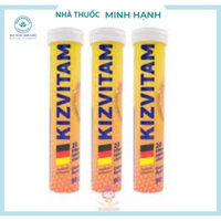 Viên c sủi  vitamin tổng hợp Đức KIZVITAM tuýp 20 viên