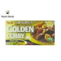 Viên cà ri Golden Curry vị cay vừa 198g 8 viên