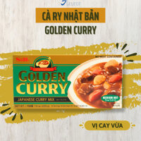 Viên Cà Ri Nhật Bản Vị Cay Vừa Golden Curry S&B Foods 220g (12 viên)