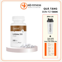 Viên Caffeine Ostrovit (200mg, 200 viên) Tăng Năng Lượng, Tỉnh Táo, Tập Trung, tăng hiệu suất luyện tập, hỗ trợ giảm cân