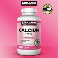 Viên Calcium 600mg With Vitamin D 500 Viên