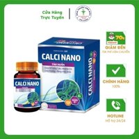 Viên canxi bầu Calci Nano 60 viên Bổ sung canxi cho bà bầu, người già ngừa loãng xương - Nhà Thuốc Anh Đức