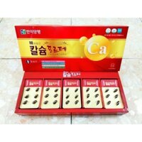 Viên Canxi Hàn Quốc Hanmi hộp đỏ 120 viên Bổ sung Canxi - chính hãng