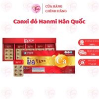 Viên Canxi hàn quốc hộp đỏ 120 viên - Bổ sung Canxi Hanmi chính hãng
