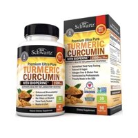 Viên chay nghệ Nano Turmeric Curcumin 1500mg Bio Schwartz 90v hủ