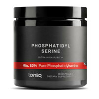 Viên chay thuần khiết cô đặc bổ não, tăng trí nhớ Toniiq Phosphatidylserine - 400mg 90v USA
