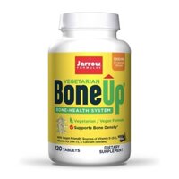 Viên chay vegan bổ xương khớp, tăng canxi Bone up Jarrow Formulas 120viên USA
