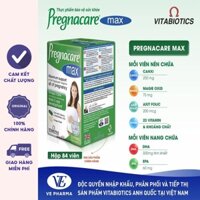 Viên Cho Phụ Nữ Mang Thai & Cho Con Bú PREGNACARE Max Bổ Sung Canxi, Acid Folic Và Omega – 3 84 Viên