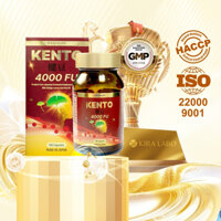 VIÊN CHỐNG ĐỘT QUỴ KENTO 4000 FU PREMIUM KIRA LABO - HỘP 120 VIÊN [ Made in Japan ]