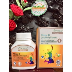 Viên chống stress Nature's Plus Mega-Stress Complex 30 viên