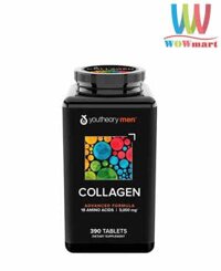 Viên Collagen dành cho nam giới Youtheory Men’s Collagen Advanced Formula 390 viên