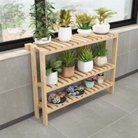 Viền Cửa Sổ Mở Rộng Chân Đế Hoa Gỗ Chắc Chắn Một Lớp Loại Tầng Nẹp Mở Rộng Ban Công Chậu Hoa Kệ Tùy Chỉnh Thang Khung Nồi