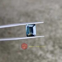 Viên Đá Saphia Xanh Tự Nhiên Mài Sống Trong Lửa Mạnh 3.27ct