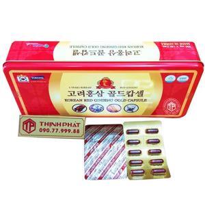 Viên đạm hồng sâm nhung hươu linh chi đông trùng hạ thảo insam Hàn Quốc 120v