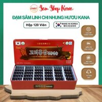 Viên Đạm Hồng Sâm Nhung Hươu Linh Chi KaNa Hàn Quốc , Giúp Điều Hòa Ổn Định Huyết Áp, Hộp 120 viên