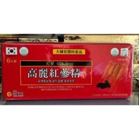 Viên Đạm Hồng Sâm Nhung Hươu Linh Chi Hàn Quốc, Hộp Đỏ 120 viên