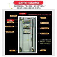 Viên Đạn Hình Chữ U Vách Ngăn Bể Cá Kính Phòng Khách Hộ Gia Đình Tầng Tất Cả Trong Một Tủ Bể Cá Màn