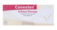 Viên đặt âm đạo Canesten 6-Days-Therapy 100mg (Clotrimazole) – Điều trị viêm âm đạo (hộp 1 vỉ x 6 viên)
