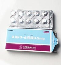 Viên đặt âm đạo Estoril 0.5mg Nhật Bản vỉ 10 viên