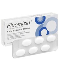 Viên đặt âm đạo Fluomizin trị nhiễm khuẩn nhiễm nấm âm đạo 1 vỉ x 6 viên