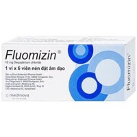 Viên đặt âm đạo Fluomizin Medinova (Dequalinium) điều trị nhiễm nấm âm đạo (1 vỉ x 6 viên)