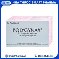 Viên đặt âm đạo Polygynax điều trị viêm âm đạo, âm hộ – âm đạo (2 vỉ x 6 viên)