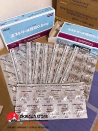 Viên Đặt Estoril 0.5mg Nhật Bản Chữa Viêm Se Khít