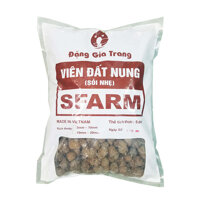 Viên đất nung sỏi nhẹ cỡ viên 10-20mm trồng lan, sứ, sen đá, thủy canh Sfarm 5dm3   Bonsai soil