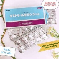 Viên đặt phụ khoa ESTORIL 0.5MG/Sạch /Thơm/Se khít