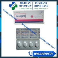Viên đặt phụ khoa Roseginal (Hộp 3 vỉ x 4 viên) – Thuốc đặt phụ khoa điều trị viêm nhiễm, nấm ngứa phụ khoa
