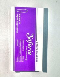 Viên đặt Safaria h/10v điều trị viêm nhiễm phụ khoa, viêm ngứa, khí hư, âm đạo có mùi