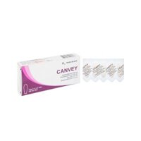 Viên đặt trị nhiễm khuẩn, viêm âm đạo Canvey | Hộp 10 viên
