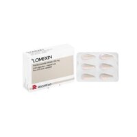 Viên đặt trị nhiễm nấm âm đạo Lomexin 200mg | Hộp 6 viên