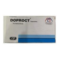 Viên đặt trị trĩ DOPROCT hộp 10 viên