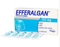 Viên đặt trực tràng Efferalgan 150mg (Acetaminophen) giúp giảm đau, hạ sốt (2 vỉ x 5 viên)