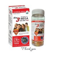 Viên dầu cá Alaska Omega 3 (đỏ) giúp Bổ sung trí não, Tăng cường mắt sáng, khỏe.