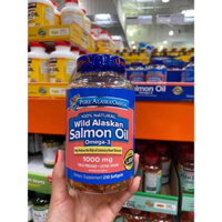 Viên dầu cá Alaska Omega Wild Alaskan Salmon Oil 1000mg 210viên