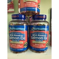 Viên dầu cá Alaska Omega Wild Alaskan Salmon Oil 1000mg