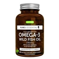 Viên Dầu Cá Biển Omega3 Wild Fish Oil Chống Lão Hóa, Đẹp Da, Bổ Sáng Mắt, Giảm Viêm Igenus